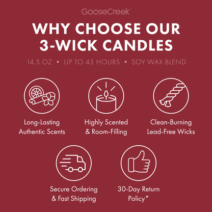 Bonfire Blanket 3-Wick Candle