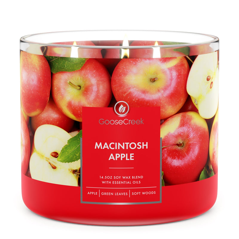 Macintosh Apple 3-Wick Candle (S2N6K)